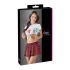 Cottelli - 2-Piece Schoolgirl Costume (Red)