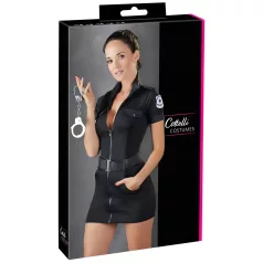   Cottelli Police - Women's Officer Costume Dress (Black) - M