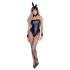 Cottelli Bunny - Shiny, Sexy Bunny Costume (5-Piece Set) - L
