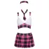 Cottelli - Plaid Schoolgirl Costume Set (Pink) - M