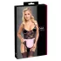 Cottelli - Sheer Maid Costume (Black-Pink) - M