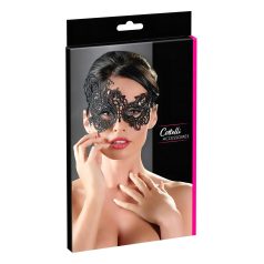 Cottelli - Embroidered Asymmetric Mask (Black)