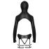 Bad Kitty - BDSM Lingerie Set (Black) - M