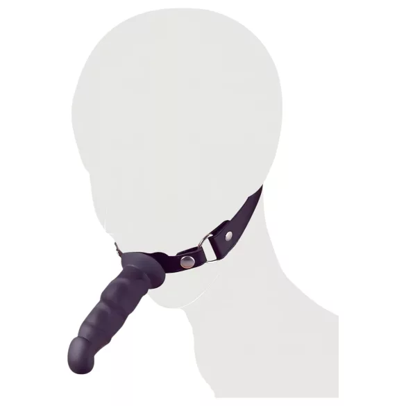 Fetish - Gag with Dildo Attachment (Black)
