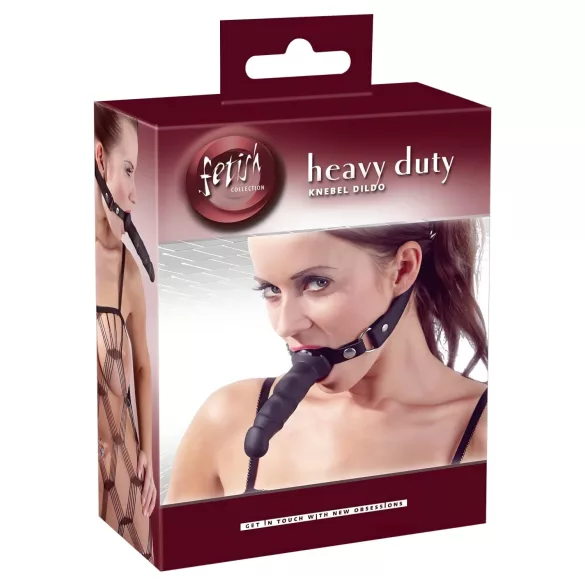 Fetish - Gag with Dildo Attachment (Black)