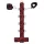 Bad Kitty - Asian Arms to Neck Bondage Set (Red-Black)