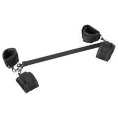 Fetish - Faux Leather Restraint Rod Set (6 pieces) - Black