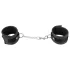 Vegan Fetish - Short Chain Handcuffs (Black)