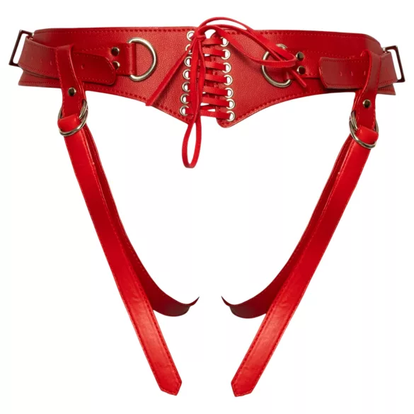 Bad Kitty - lower harness for strap-on products (red)