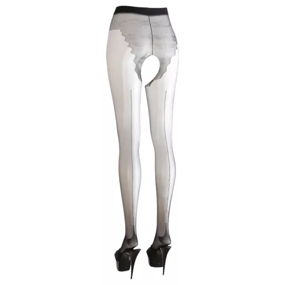 Cottelli - Striped Sexy Stockings - 2/M
