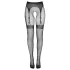 Cottelli Legwear - Black Thigh-High Open Tights (S-L)