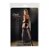 Cottelli - Black Stockings with High Heel Seam and Back Stripe - 2