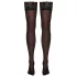Cottelli - Silky Thigh-Highs (Black)