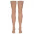 Cottelli - Silky Thigh-High Stockings (Natural) - L