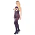 NO:XQSE - open, halterneck, black catsuit (S-L)