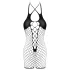 Cottelli - Black Mesh Open-Body Lingerie (S-L)