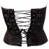 Cottelli - Embroidered Party Corset (Black) - XL
