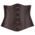 Cottelli Plus Size - Black Satin Waist Corset