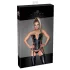 Noir - Lace Corset with Garter (Black) - L