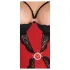 Cottelli - Red Lace Accent Lift Top Set