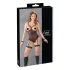 Cottelli Bondage - Black Metal Ring Body & Wrist Cuffs - XL
