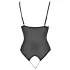 Cottelli - Lacy, Beaded Open Body (Black) - L
