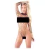 NO:XQSE - Long Sleeve Mesh Bodysuit - Black (S-L)