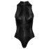 Cottelli Party - Black Snakeskin Pattern Bodysuit - M