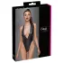Cottelli Party - Glossy Halterneck Bodysuit (Black)