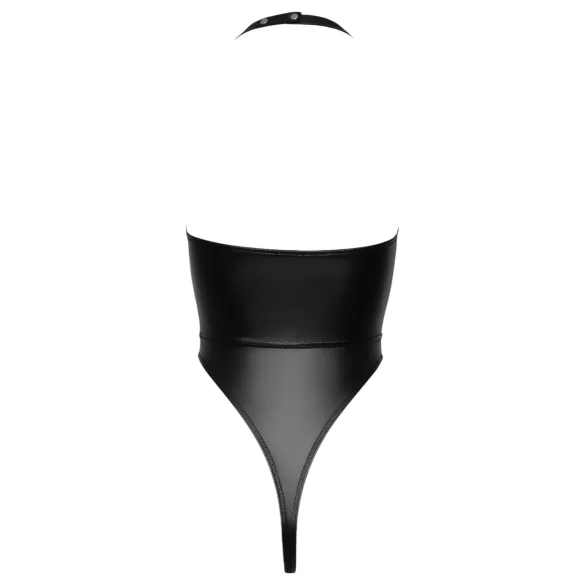 Cottelli Party - Glossy Halterneck Bodysuit (Black)