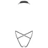 Cottelli Party - Black Collar Bodysuit