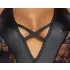 Cottelli Party - Floral Bodysuit (Black) - XL