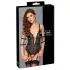 Cottelli Bondage - Open Lace Bodysuit (Black) - M