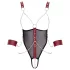 Cottelli Bondage - Strappy Open Body with Chain (Black) - M