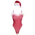 Cottelli - Christmas Bodysuit Set (Red)