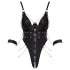 Cottelli - chained bondage bodysuit (black) - M