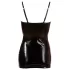 Cottelli - shiny lace-up dress (black) - M