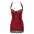 Cottelli - shiny mini dress (red) - XL