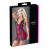 Cottelli - Exclusive Lace-Up Dress (Red) - M