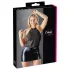 Cottelli - Shiny Chiffon Dress (Black) - L