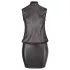 Cottelli Plus Size - Shimmering Chiffon Dress (Black) - 3XL