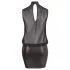 Cottelli Plus Size - Shimmering Chiffon Dress (Black) - 3XL
