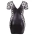Cottelli Plus Size - Bow Lace Combination Dress (Black) - 2XL