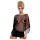 Obsessive Punker - Sheer Black Mini Dress & Thong Set