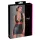 Cottelli Party - Striped Bodycon Dress (Black-Red) - XL