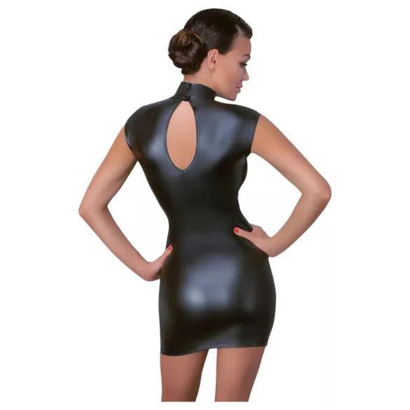 Cottelli - Sleek Black Bodycon Dress - M