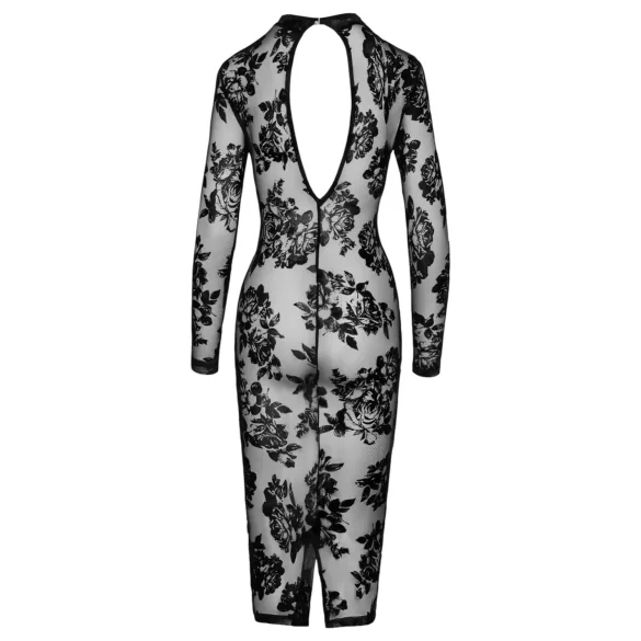 Noir - Rosy Long-Sleeve Dress (Black)