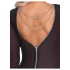 Cottelli Party - Sheer Zipper Dress (Black)