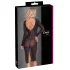 Cottelli Party - Sheer Zipper Dress (Black) - M