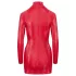 Cottelli - Snakeskin Pattern Mini Dress (Red) - M